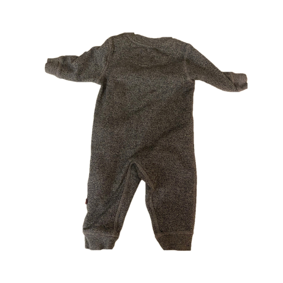 Canadiana Unisex Jumpsuit 6-12M Grey - Picture 3 of 5